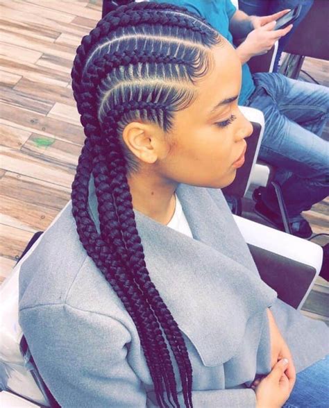 Simple Beautiful Hispanic Cornrows Hairstyles